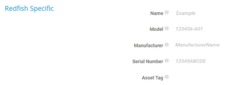 Redfish Specific Redfish Specific